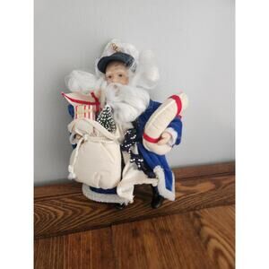 Dillards Trimming Beach Plush Santa 10 " Tall NIB